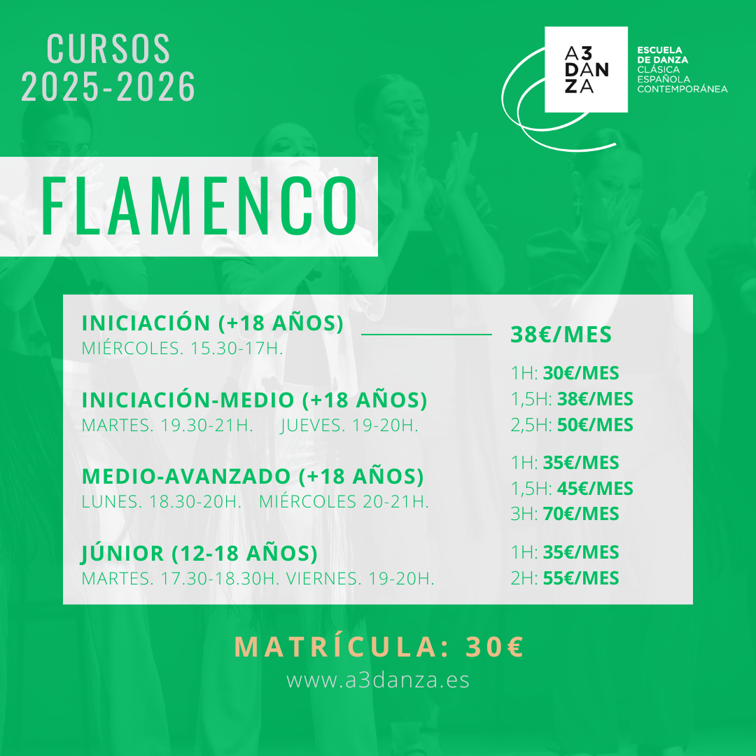 Tarifas para flamenco